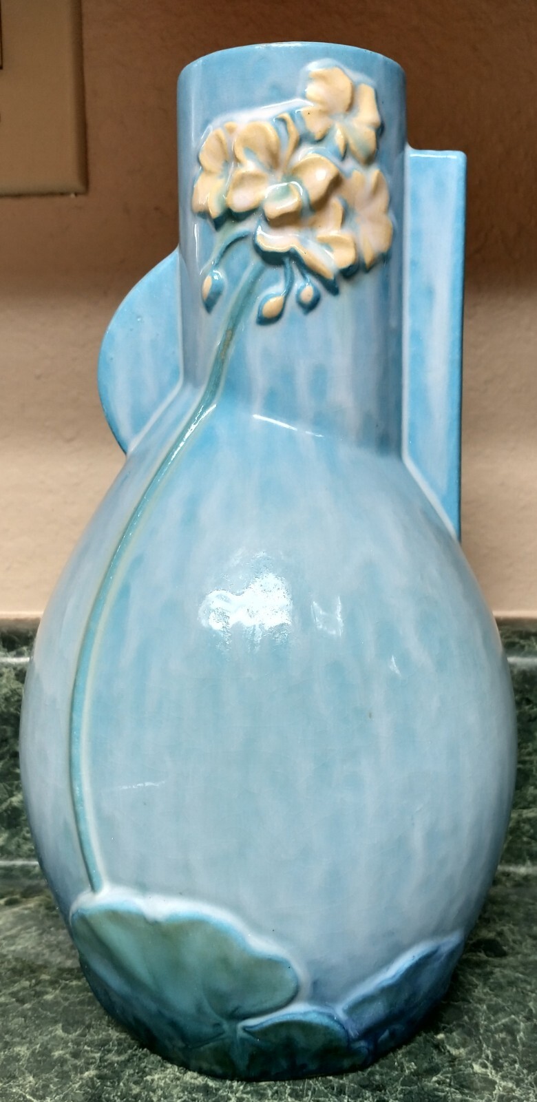Vintage Roseville Pottery Wincraft Baby Blue Vase Made in USA! 1948 eBay