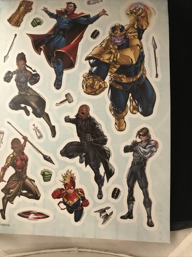 Marvel Avengers Create-A-Scene 130 Sticker Activity Pad to Color Book - Picture 3 of 6