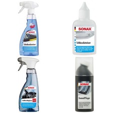 Sonax Enteiser 500 ml Schlossenteiser 50ml AntiBeschlag 500ml GummiPflege 100ml