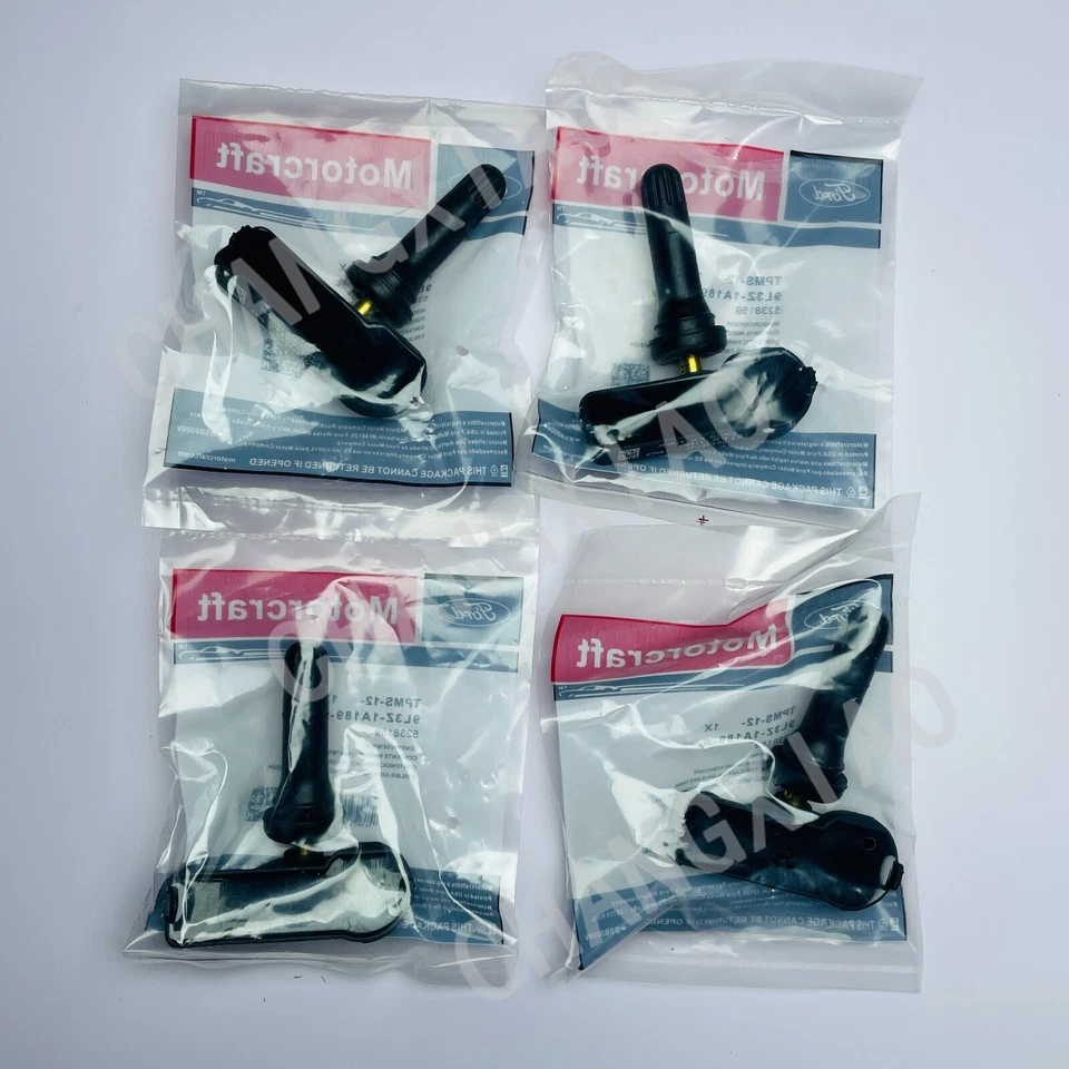 Set of 4PCS OEM TPMS-12 9L3Z-1A189-A Genuine TIRE PRESSURE MONITORING SENSOR Foto 3 de 4