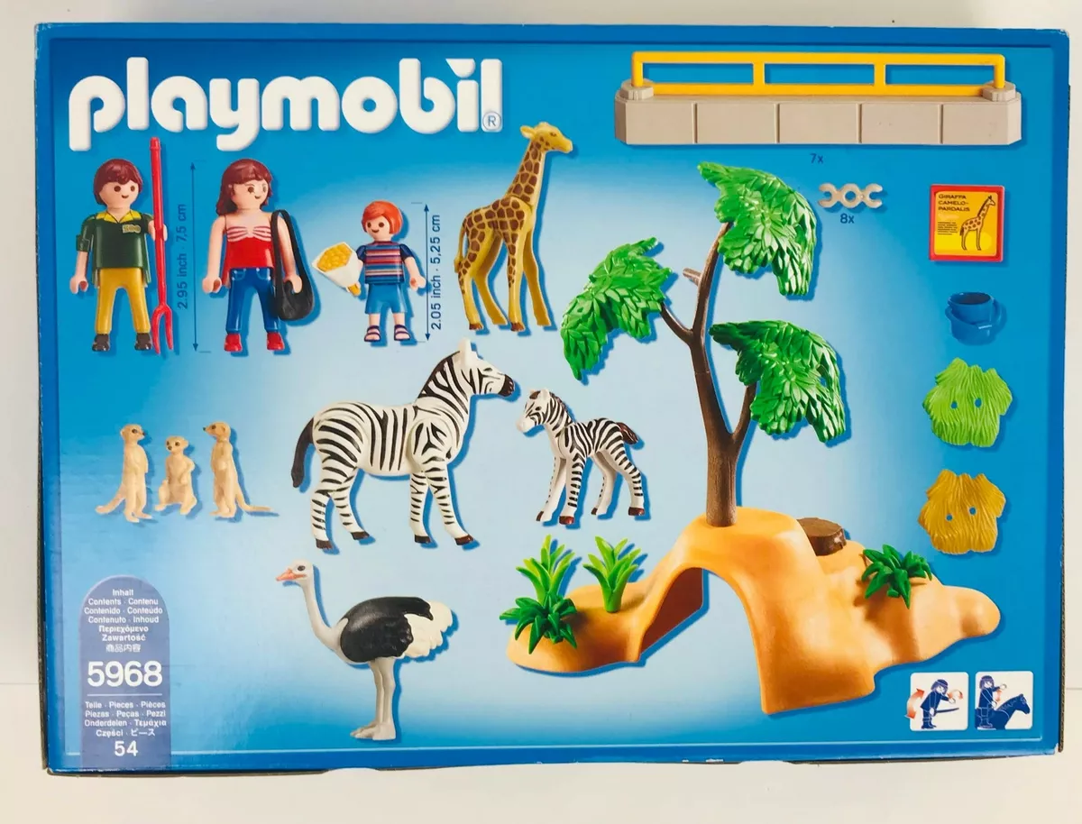 Playmobil Animals Zoo Playset Build and Play - Fun Toys For Kids