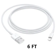 QC 3.0 Fast Charger Wall Power Adapter US Plug USB Cable For iPhone 8 7 6 X iPod