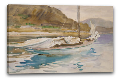 Kunstdruck John Singer Sargent - Idle Sails