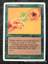 Carta Magic: The Gathering 'Instill Energy' - Edición 4th, Individual