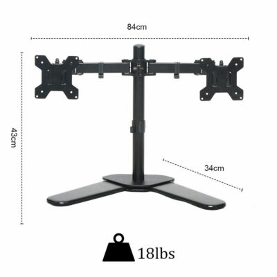 Dual Arm Desk Stand PS4 XBOX PC GAMING 
