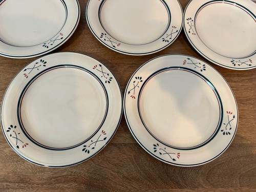The Cellar By Japan Plates 8", Lot Of 5, Stoneware - Picture 4 of 6