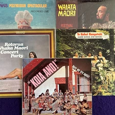 5x LOT of MAORI Songs Te Kahui Inia Te Rotorua Maori Concert Party NEW ZEALAND