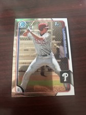2015 Bowman Chrome Lucas Williams RC Rookie #56 Philadelphia Phillies 
