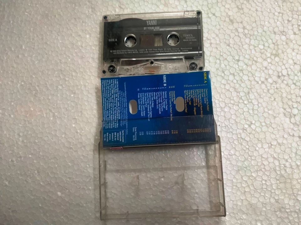 Yanni By Your Side Times Music  1999  RARE orig CASSETTE TAPE INDIA - Image 4 of 4