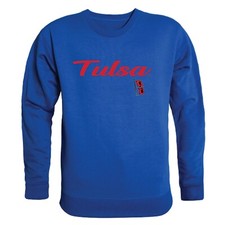 University Of Tulsa Golden Hurricane UT Script Crewneck Sweatshirt Sweater
