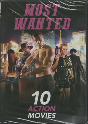 Most Wanted - 10 Action Movies (Brand New Factory Sealed DVD) 2017 Release