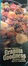 Nature Valley Granola Goodness Recipes Booklet Pamphlet Betty Crocker 1981