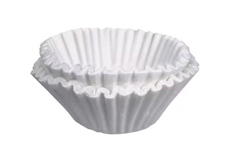 BUNN Pack of 1000 Pieces Commercial Coffee Filters 12-Cup Size Case White