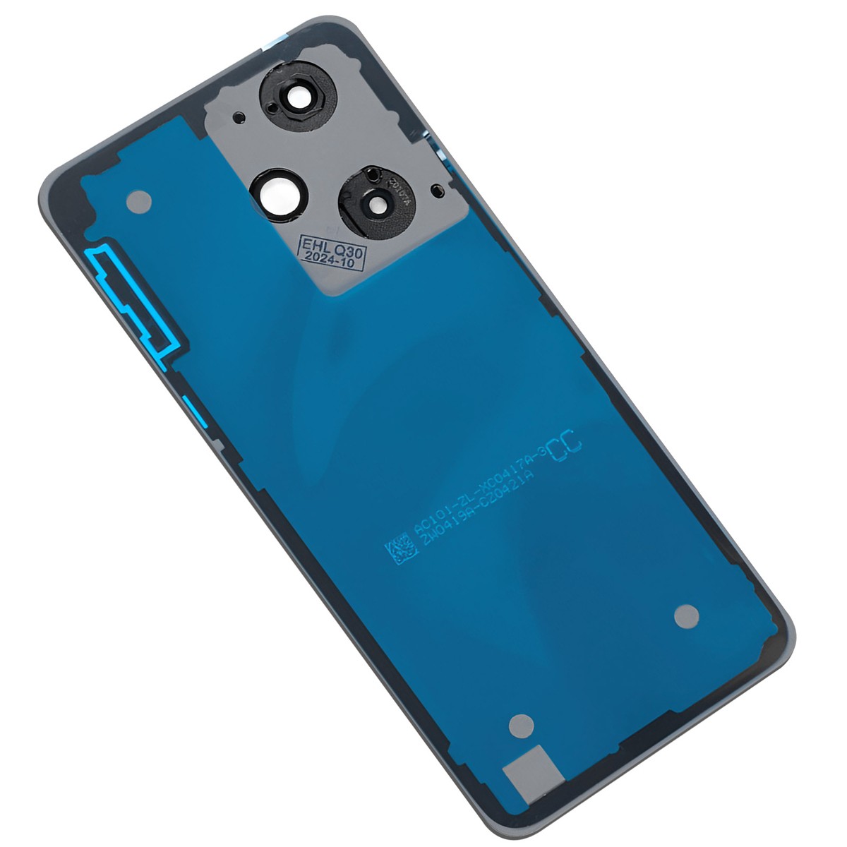 Cache arrière Oppo A79 autocollant pour une pose propre sans colle