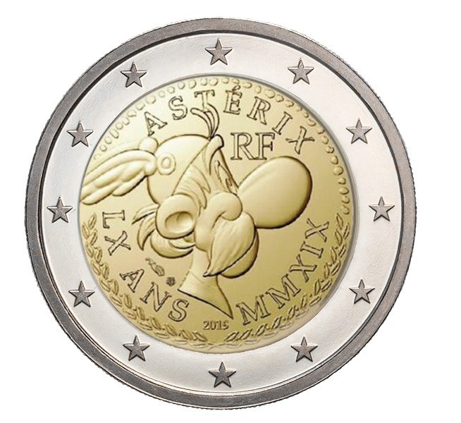 2 Euro France 2019 - 60 ans d'Astérix