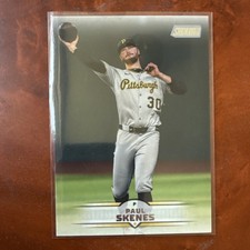 Topps 2025 Stadium Club Paul Skenes Pittsburgh Pirates Baseball #105