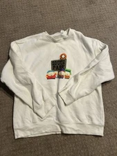 South Park Sweatshirt Size Large 2022 Comedy Central Cartoons Cartman Kenny Kyle