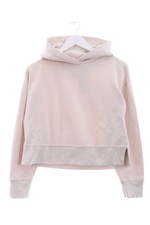 ZARA Felpa con cappuccio Donna Tuta da ginnastica Taglia IT 40 bianco sporco