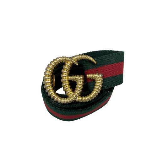 GUCCI belt, blue stripe, men's, 524101