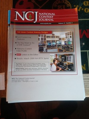 ARRL National Contest Journal NCJ Ham Radio Contest 2009 3 Issues 