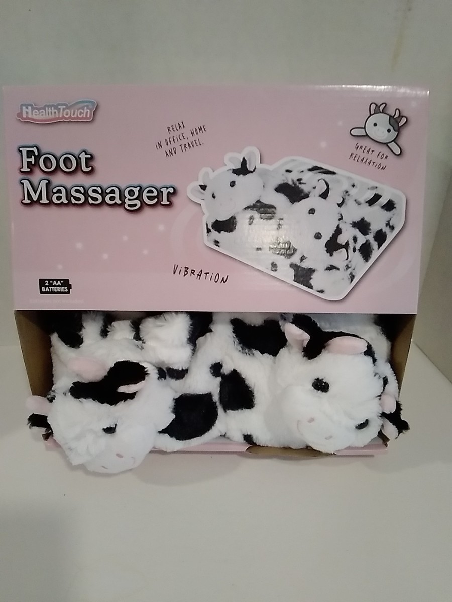Health Touch Foot Massager Vibration Great for Relaxation Cow