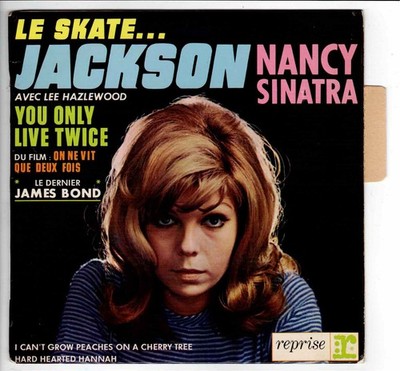 Nancy Sinatra Jackson mit Zunge 7'' 45 Umdrehungen EP