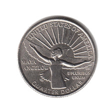 Maya Angelou | 2022 | 25 Cent Coin (Quarter) | 25c | USD