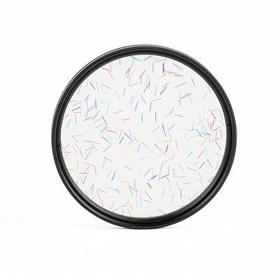 Prism Lens Filter 77 mm Starlight Glare Filter Anamorphic Lens Flare Effect F...
