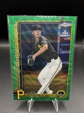 2025 Topps Pro Debut ⚾️ Levi Sterling #PDC-34 Green Wave Refractor 26/99