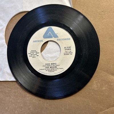 Love Machine Disco Babies/Make Somebody Happen 1976 Aristo Records 45