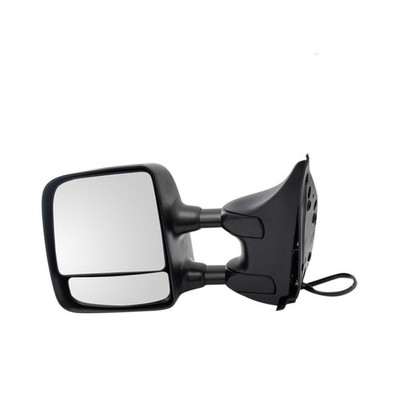 Left Power Heated Black Towing Mirror Nissan Titan PRO-4X 08-15 Manual Extend