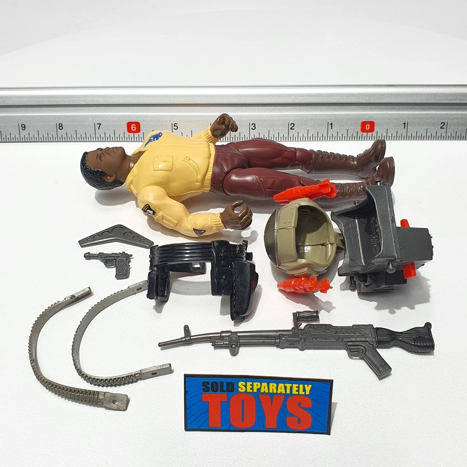 Figura De Colección Rambo TURBO A 100% COMPLETA Coleco Original 1986 Foto 2 de 4