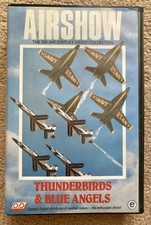 Vintage Rare VHS - Airshow - Thunderbirds & Blue Angels - 1985
