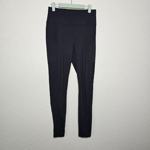 Athleta black delancey motto tight leggings women's size small - Picture 2 of 7