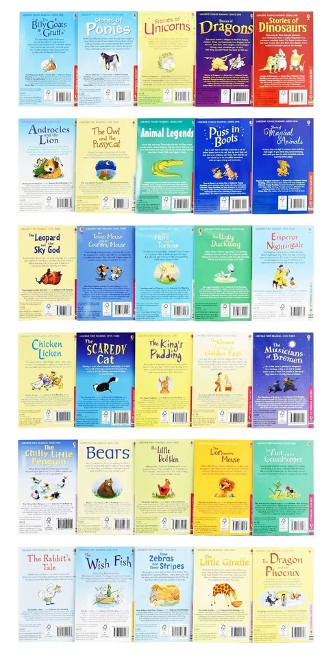 Usborne My Animal Stories Reading Library 30 Books Box Set - Ages 5-7 -Paperback - Image 3 of 4