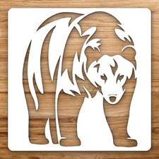 Kids Jungle Oth Large Reusable Wall Stencil For Painting DIY Home Decor Template