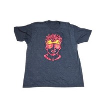 Patrick Mahomes KC 15 Graphic Tee Mens 2XL Charcoal Gray Short Sleeve T-Shirt