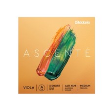 D'Addario Ascent  Viola A String, Extra-Short Scale, Medium Tension