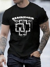 Rammstein Merch Core Men's Heavyweight 100 Cotton T-Shirt - 180gsm Industrial C