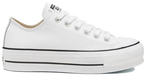 CONVERSE ALL STAR LIFTED RIBTAPE T-STRAP WT OX 31315841 Stone