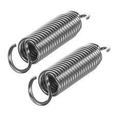 2 Pcs Foot Pedal Parts Drum Kick Tension Spring Metal Bass Replacement Base