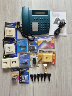Retro Konvolut - Telekom Actron T2 /Telefondosen / ISDN - Bastler, Sammler