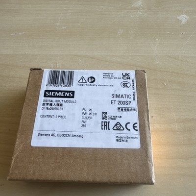 SIEMENS Digital Input Modul 24VDC ST für SIMATIC ET200SP 6ES7 131-6BH01-0BA0