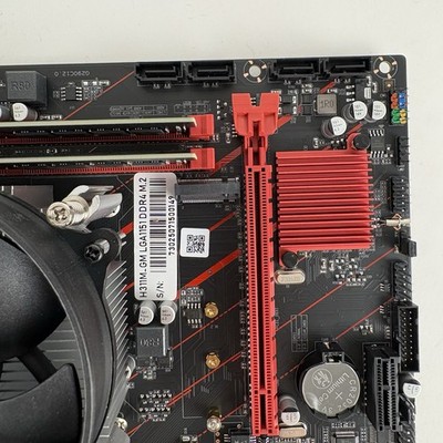 Intel Gaming Motherboard CPU Combo i7-8700 4.6GHz 32GB DDR4 RAM