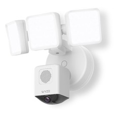 WYZE Floodlight Camera Pro, PCMag Editors' Choice 3000-Lumen LEDs, 2.5K HD