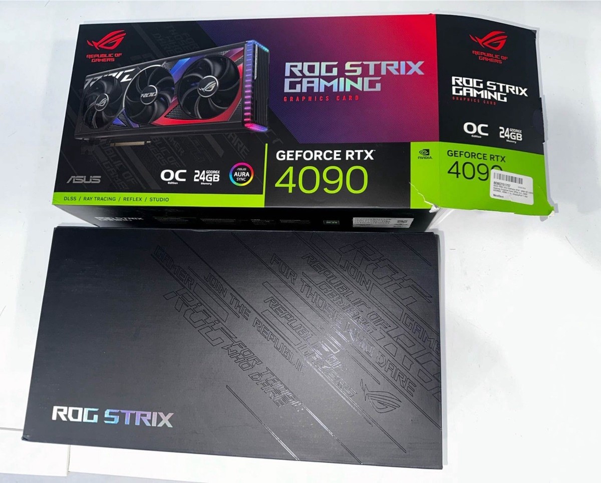 ASUS ROG Strix GeForce RTX 4090 OC 24GB GDDR6X Graphics Card ASUS ROG Strix GeForce RTX 4090 OC 24GB GDDR6X Graphics Card