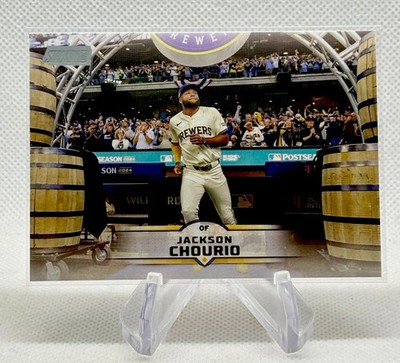 2025 Topps Stadium Club Jackson Chourio Base #138 - Brewers | eBay