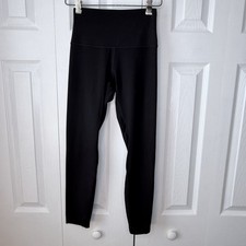 lululemon Align High-Rise Cropped Leggings Pant 22" Black Size 4