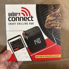 Weber 3201 Connect Smart Grilling Hub - Black, New In Box