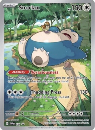 Snorlax 051 SV: Scarlet & Violet Promo Cards Holofoil Pokemon